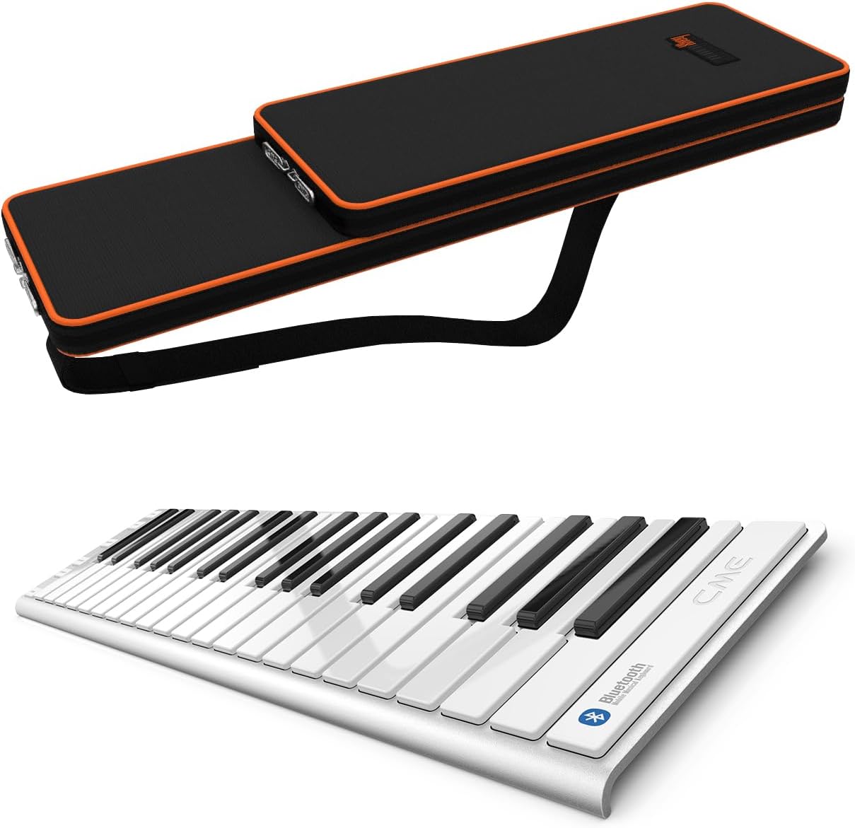 Xkey 37 Air Bluetooth MIDI Controller & Solar Protective Case Bundle | Premium Performance & Ultimate Portability