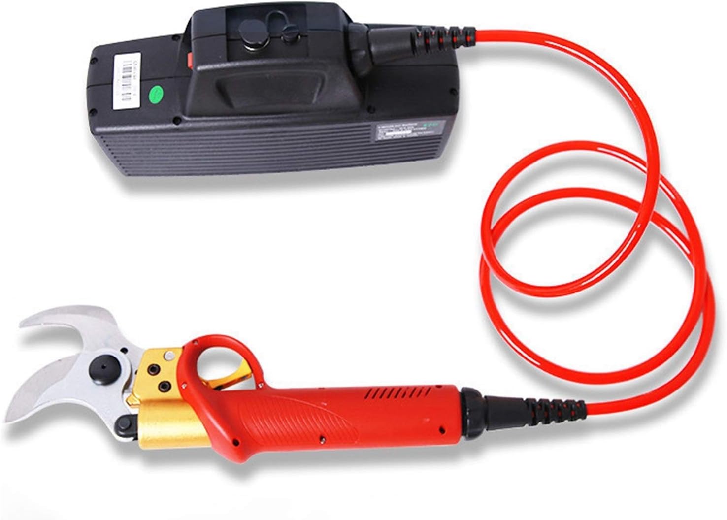 Professional Electric Pruning Shears Professional Tree Trimmers Secateurs with Rechargeable Battery, Replacement Strong Blade for Garden, Rose, Apple, Fruit Tree Branche,