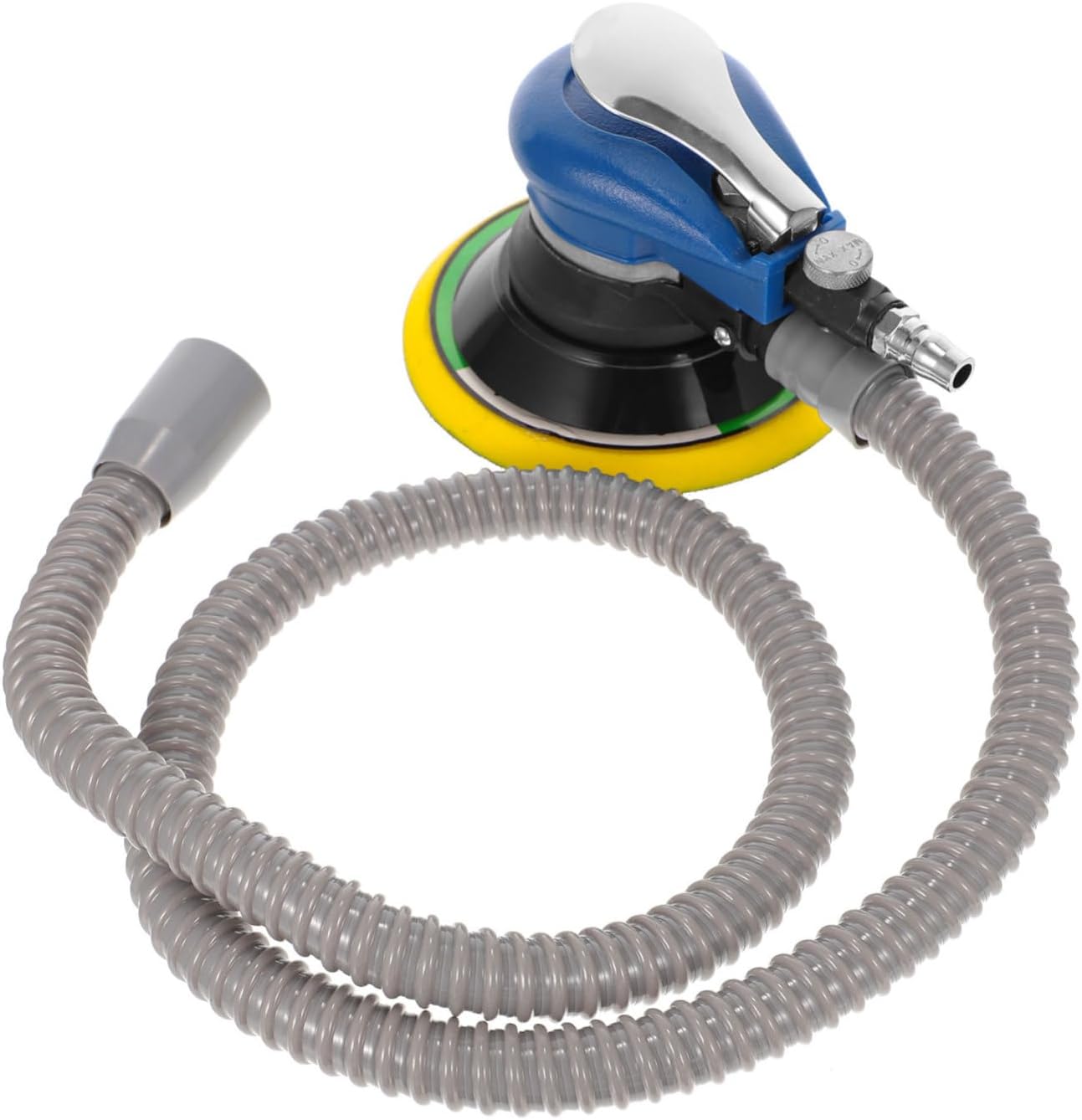 Homoyoyo 2 Sets Pneumatic Grinding Machine Compact Waxing Tool for Polishing Sanding and Grinding Handheld Air Polisher with Dust Collection for DIY and Automotive Use