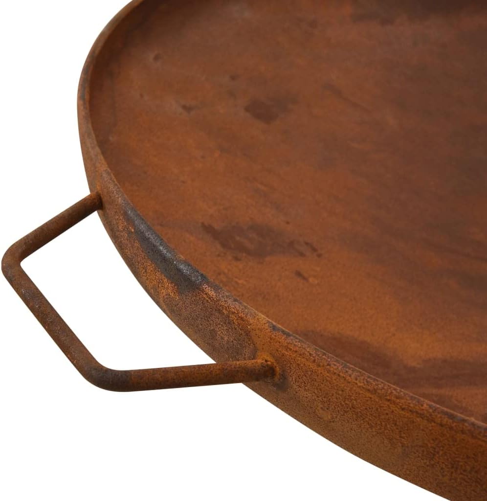 Outside Metal Backyard Bonfire Patio Fire Bowl Kit Fire Pit 27.6