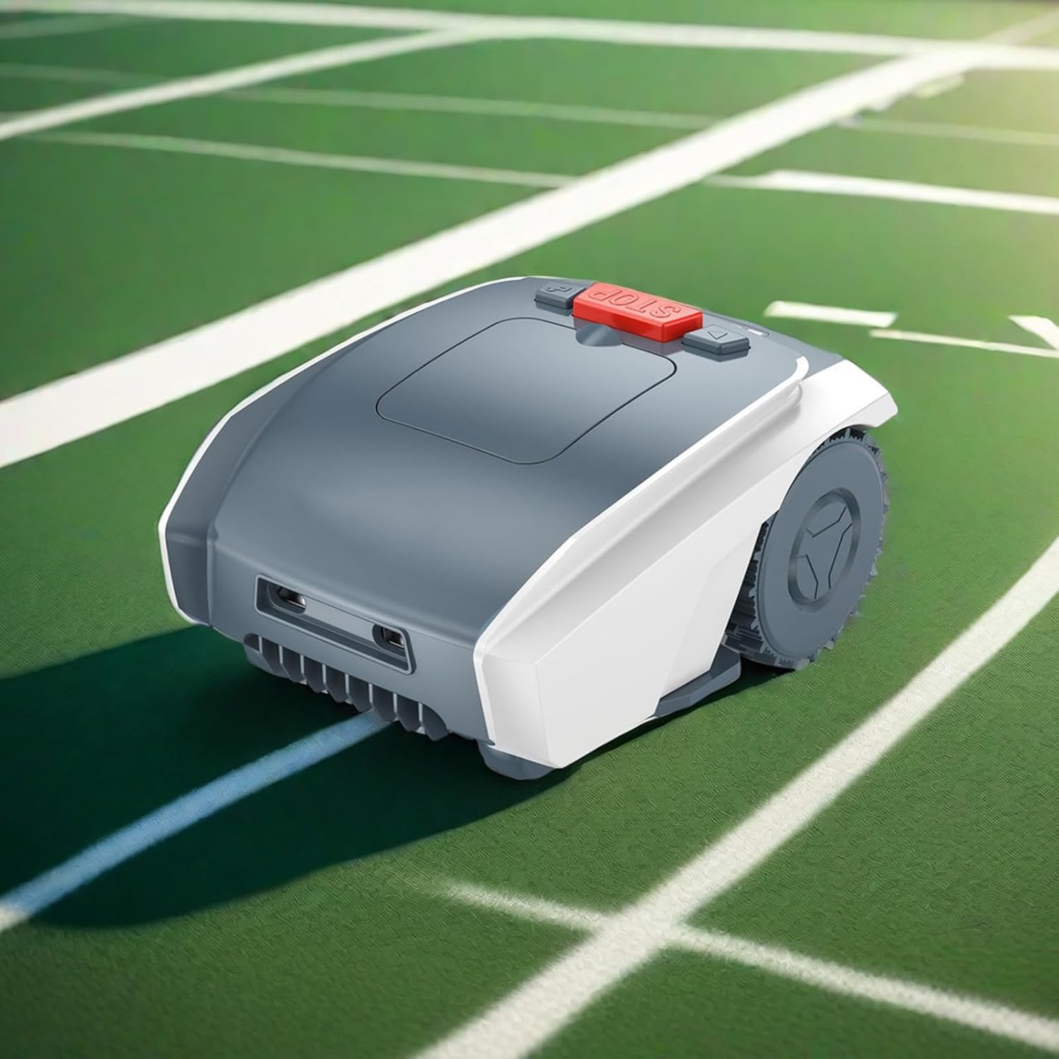 Robotic Lawnmower for Medium Gardens up to 1500m2 - Automatic, WiFi-Connected Robot Lawn Mower with App Control, and Adjustable Cutting Heights