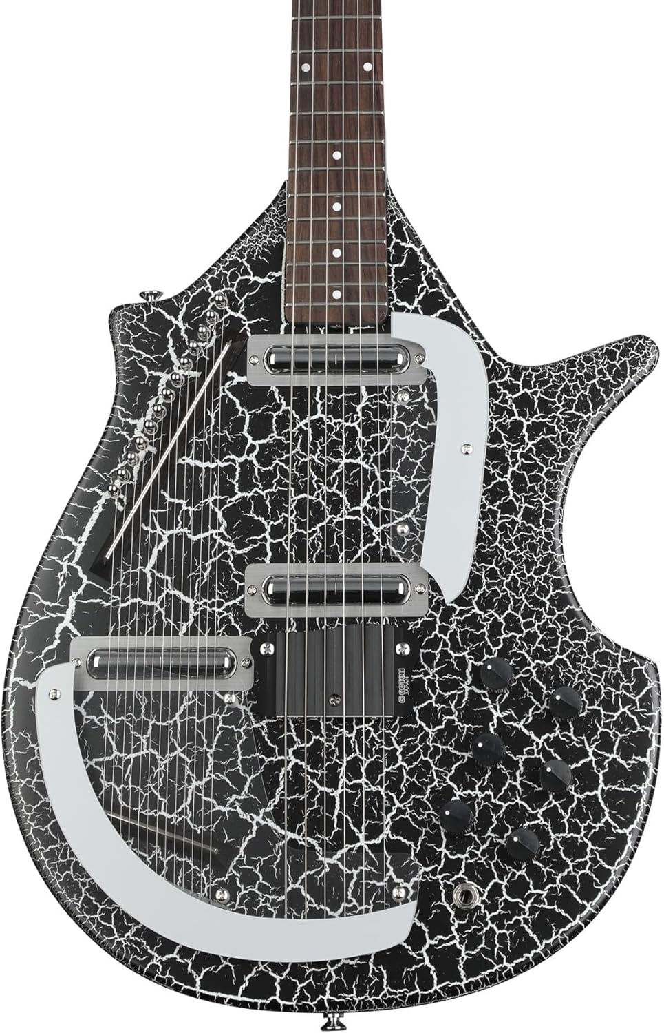 Danelectro Sitar - Black Crackle