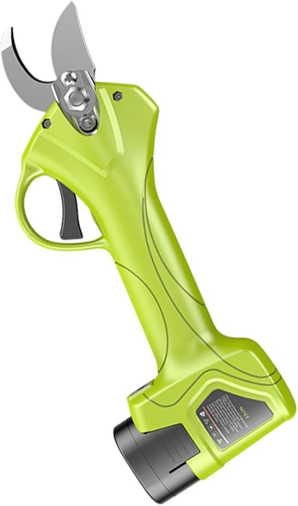 Electric Pruning Shears, Radio Lithium Battery-Powered Branch Cutting Diameter of 30 Mm, 6-8 Hours Working Time, Long Battery Life, Garden Tools