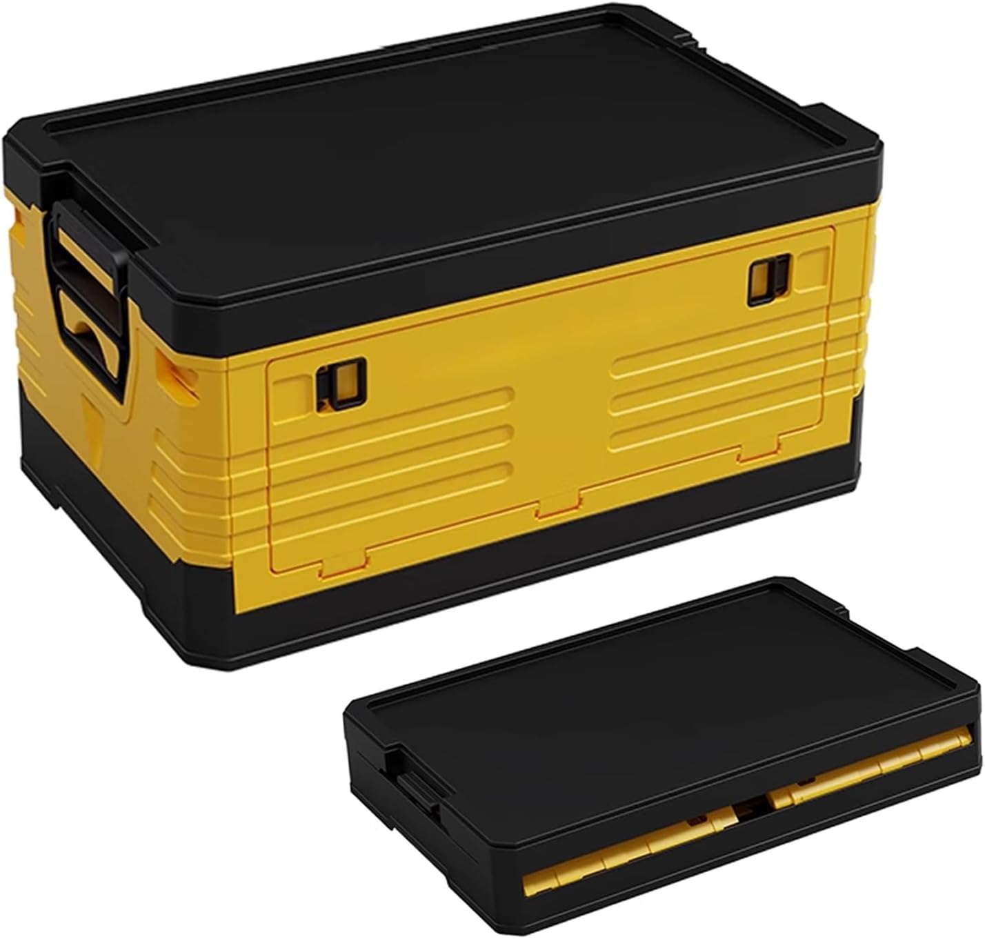 Outdoor Storage Cabinet This Large Capacity Foldable Storage box Is Suitable for Both Indoor and Outdoor use Is Durables It Also Comes With a Comfortable Handle(Large)