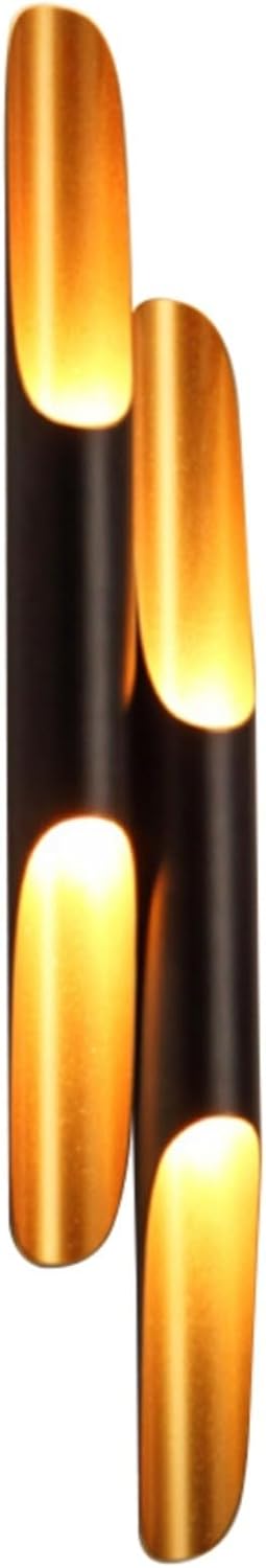 Wall Sconces Indoor Up Down Wall Mounted Creative Aluminum Wall Lamp for Living Room Bedroom Kitchen Restaurant Loft Coffee Bar (6 * 60cm)