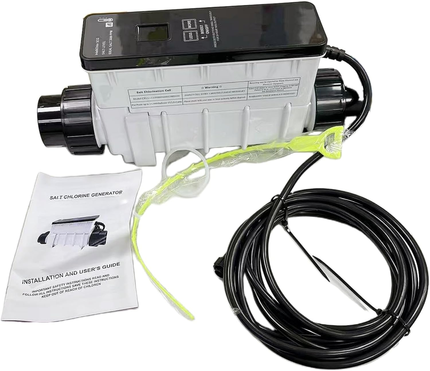 EC-520888 Salt Chlorine Generator Fits for Pentair for IntelliChlor IC15 15,000 Gallons Replace Parts