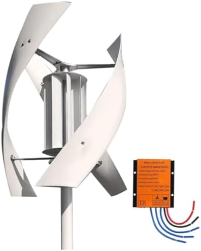 8000W Horizontal Wind Turbine Generator Kit for Home Use - 3 Blades, Silent Operation, Vertical Magnetic Levitation, Battery Charging Controller, Eco-Friendly Energy Solution