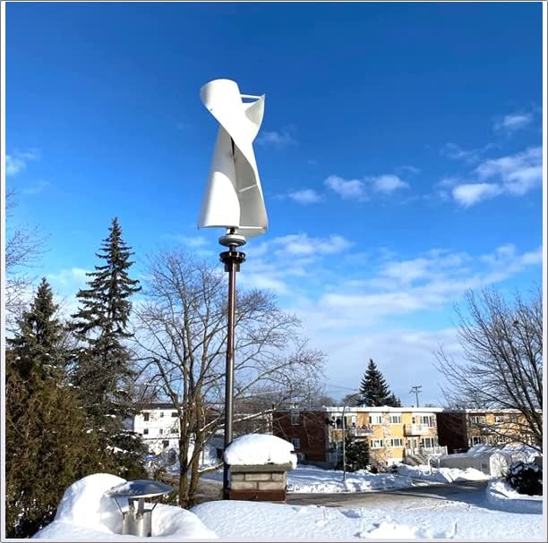 8000W Home Wind Turbine, 12V 24V 48V AC Permanent Magnet Wind Turbine Suitable for Household Power Generation, Camping, Boats