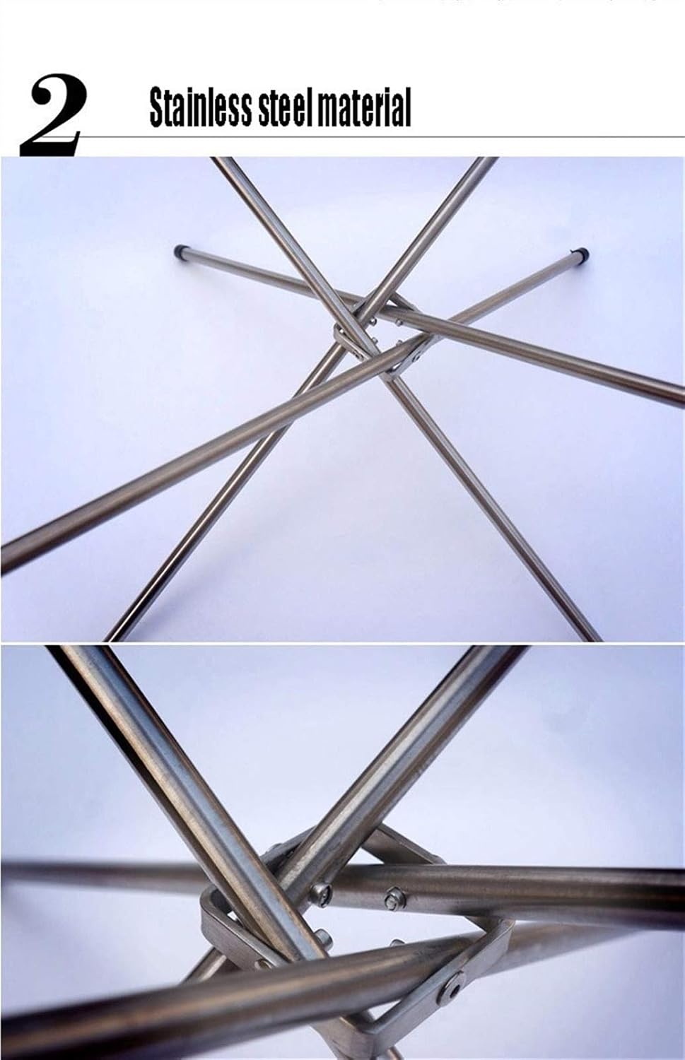 Outdoor Fire Pit Portable Fire Pit, Outdoor Camping Folding Wood Burning Backpack Stove, with Storage Bag, Collapsing Stainless Steel Mesh Fireplace