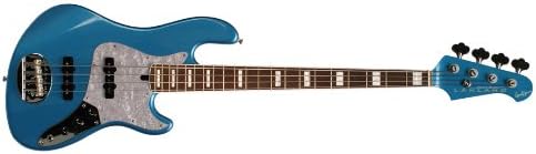 Lakland Skyline Series Darryl Jones Signature 4 4-Strings Bass Guitar with Pearl Pick Guard - Lake Placid Blue