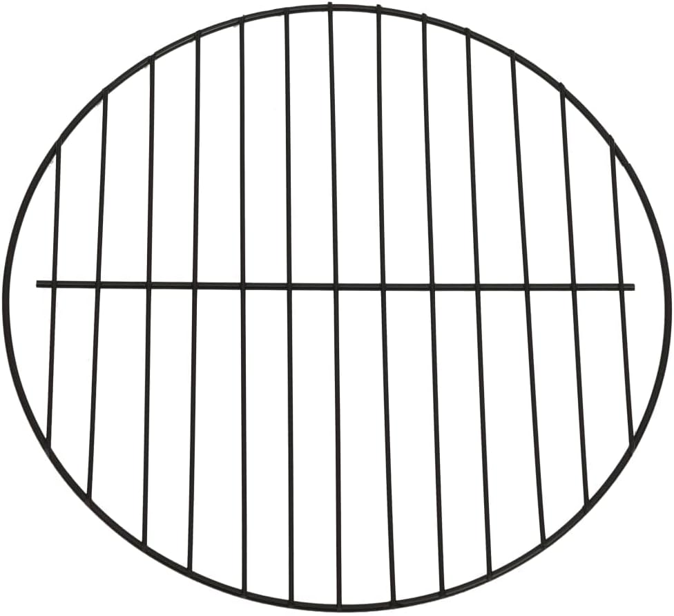 2-in-1 Fire Pit and BBQ with Poker 23.2