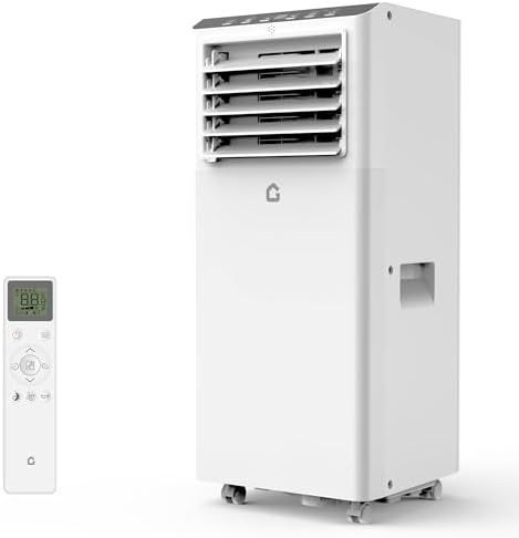 8,000 BTU Portable Air Conditioners,3 in-1 Portable AC Unit with Follow me Mode,Stand up AC Unit up to 350 sq.ft,Remote Control,24H Timer,for Room Office Garage