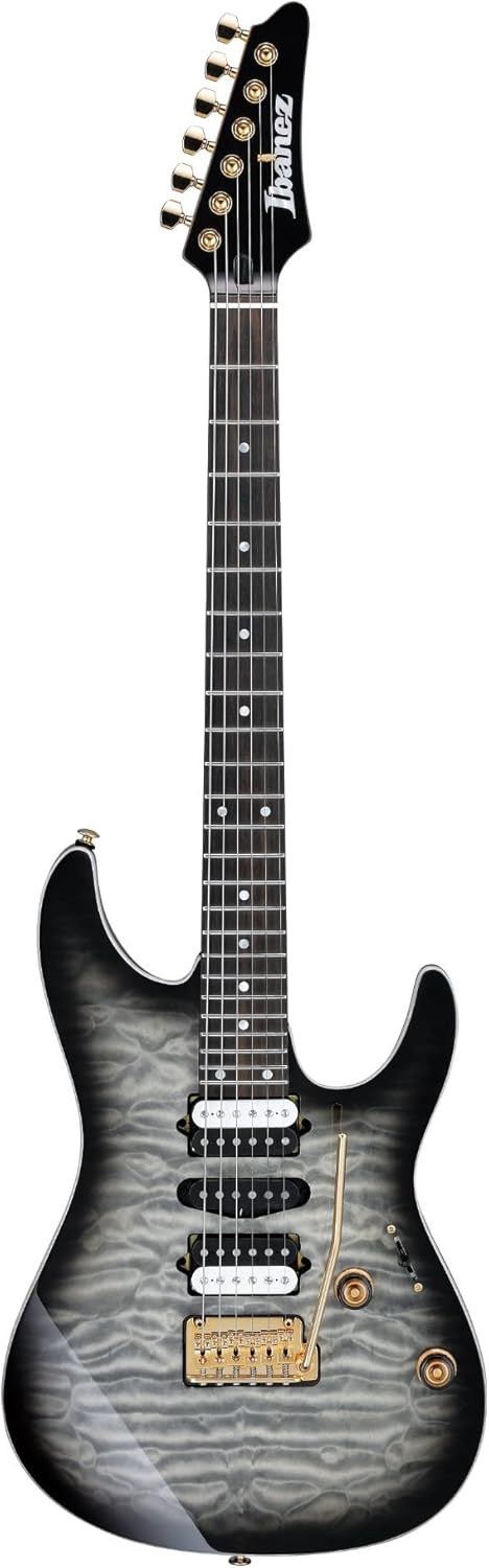 Ibanez Premium AZ47P1QM Electric Guitar - Black Ice Burst