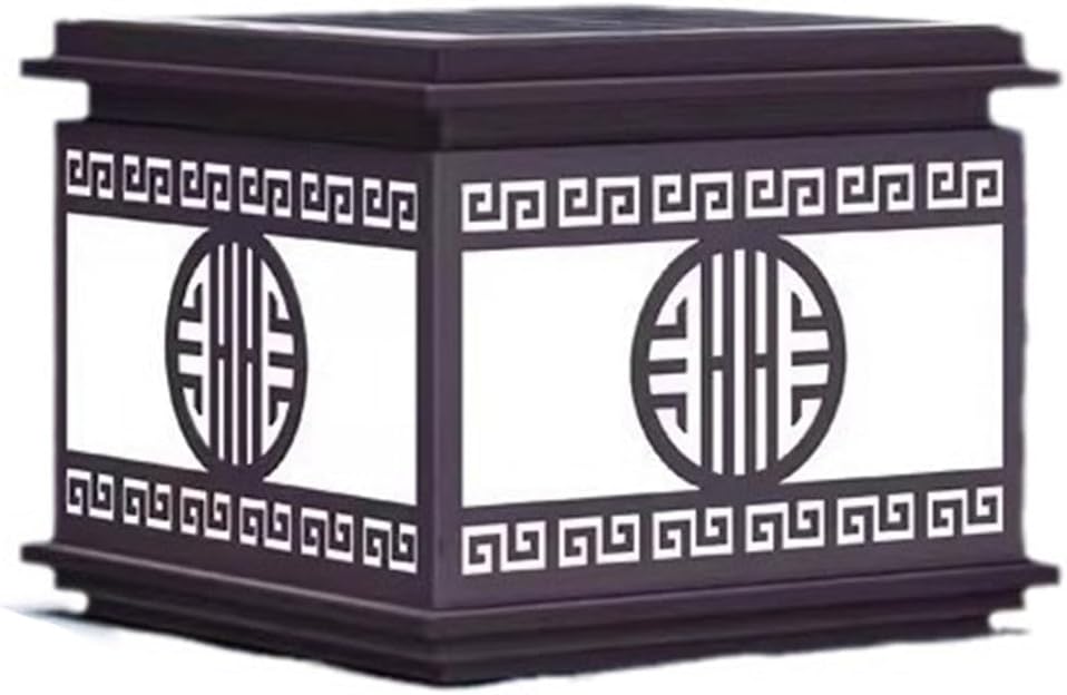 Solar Post Cap Lamp, Garden Gate Pillar Light, Creative Design Wall Column Lighting Fixtures, Outdoor Waterproof Villa Stigma Lantern, LED Landscape Lantern Style Lamps, for Patio Porch