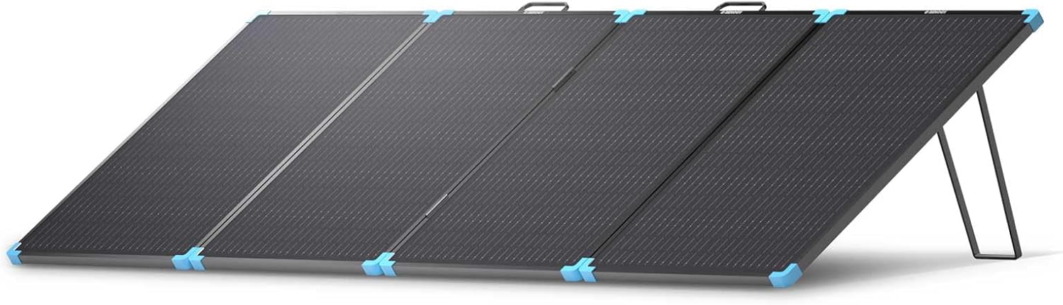 Renogy 220W Portable Solar Panel Suitcase, 23% High Efficiency Foldable Solar Charger for Power Station, Durable for Decades, with Sturdy Kickstands, IP67 Waterproof for RV Camping Off-Grid Blackouts