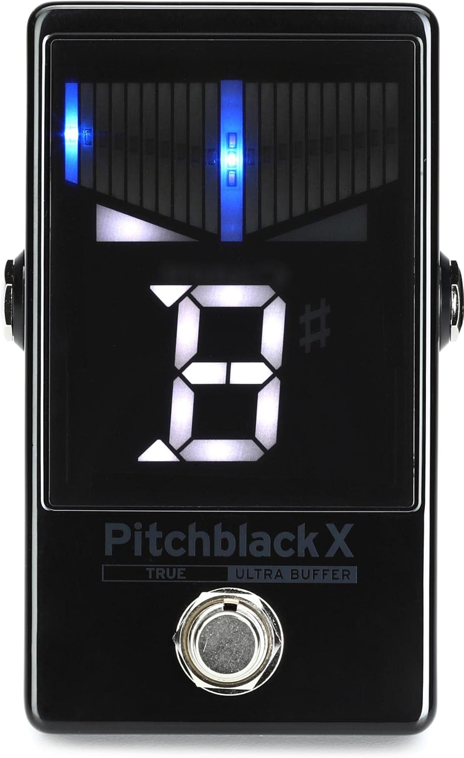 Korg Pitchblack X Chromatic Guitar Pedal Tuner w/ Four Display Modes and High Visibility Display (PBX)