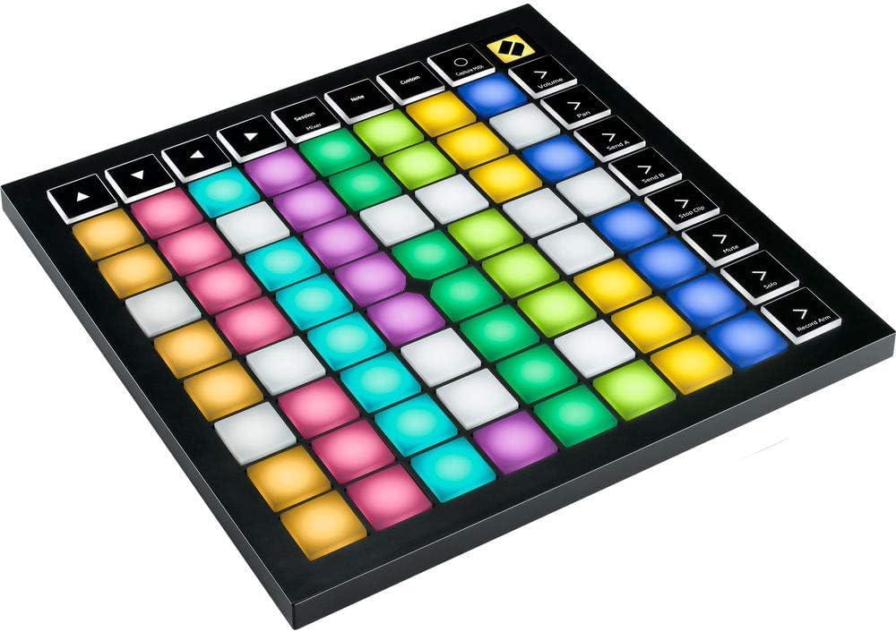 Novation Launchpad X MIDI Grid Controller for Ableton Live/Logic Pro — Easy Controls, Dynamic Note Playing, Scale Modes