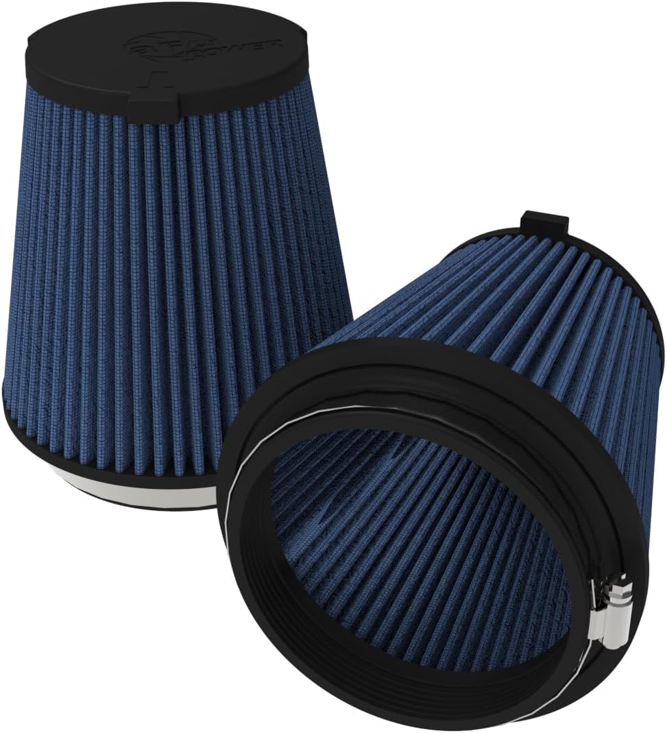 aFe POWER Magnum FLOW OE Replacement Air Filter w/Pro DRY S Media (Pair) for Ford Mustang GT/Dark Horse 2024 V8-5.0L #10-10407RM