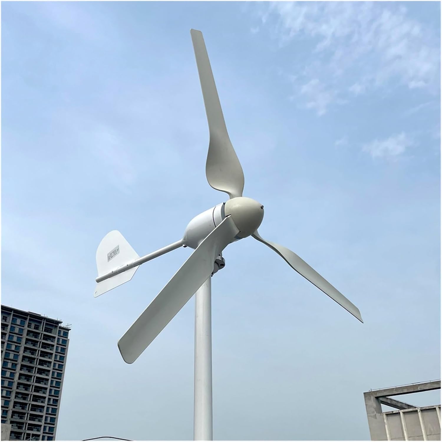 10KW Wind Turbine Generator 10000W 12V 24V 48V Small Windmill 10KW Wind Generators with MPPT Hybrid Controller for Home Low Starting Speed for Home(Off Grid System,12V)