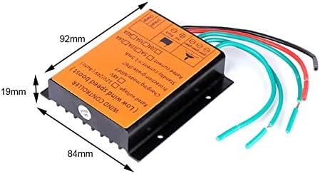 2000W Wind Turbine Charge Controller - Waterproof Regulator for 12V, 24V, 48V Small Wind Generators (100W-2000W) - Automatic Voltage Regulation, Efficient Energy Management