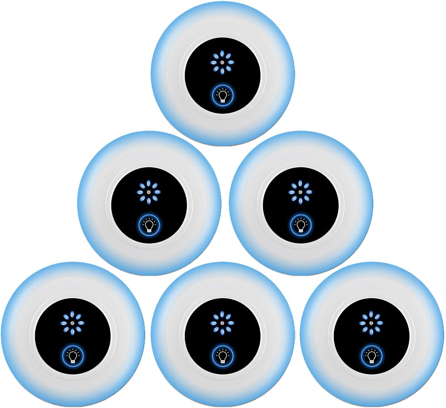 Ultrasonic Pest Repeller-6 Pack,Mouse Repellent Electronic Pest Repellent Ultrasonic Plug in Indoor Rodent Repellent,Mouse Deterrent,Ants,Mosquitoes,Mice,Squirrel,Spider Repellent