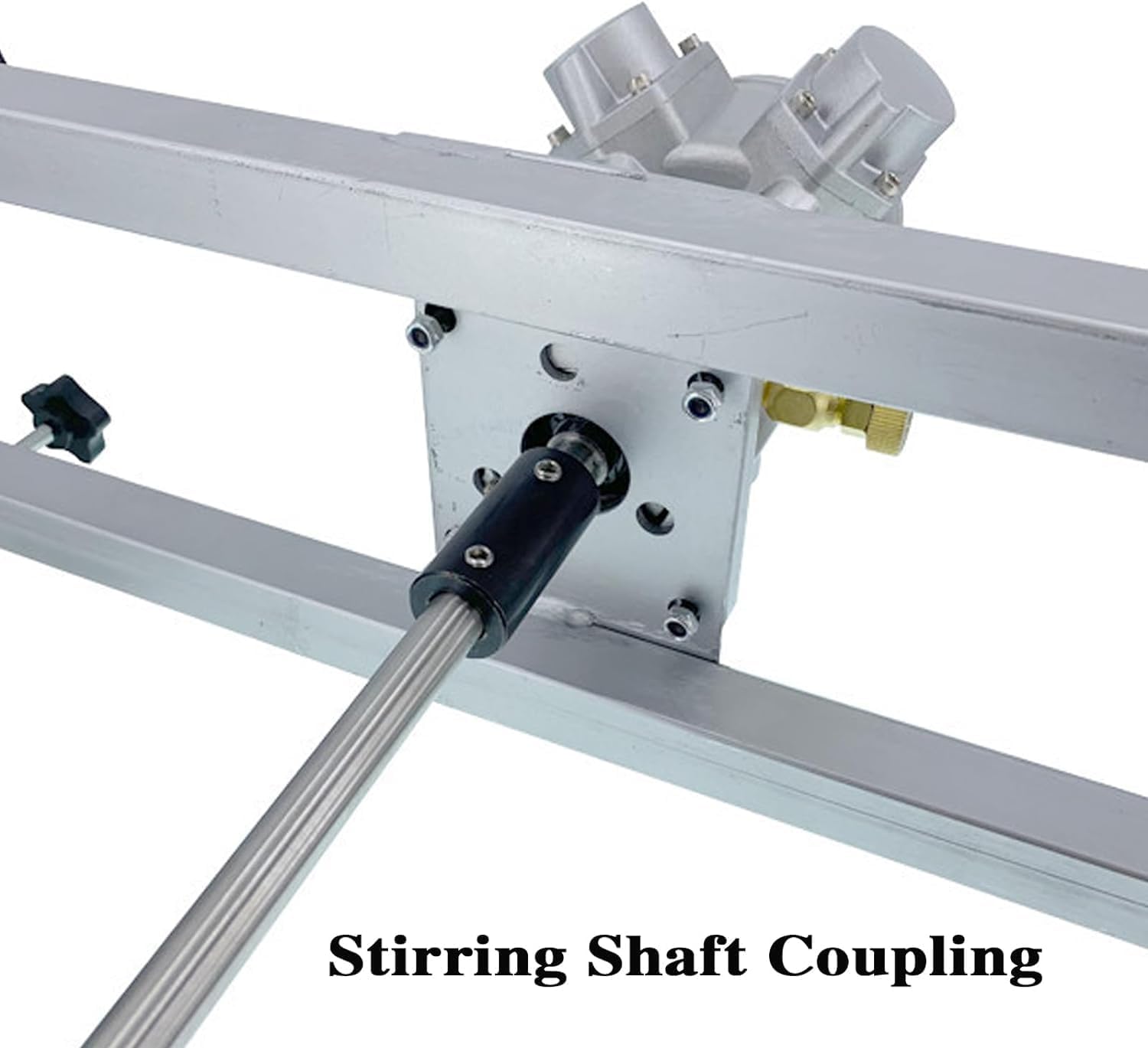 Air Agitator for IBC Tank, 1 Ton/1000L 1HP Pneumatic Paint Mixer, Paint Stirring Machine, Folding Propeller, for Ink Dissolver