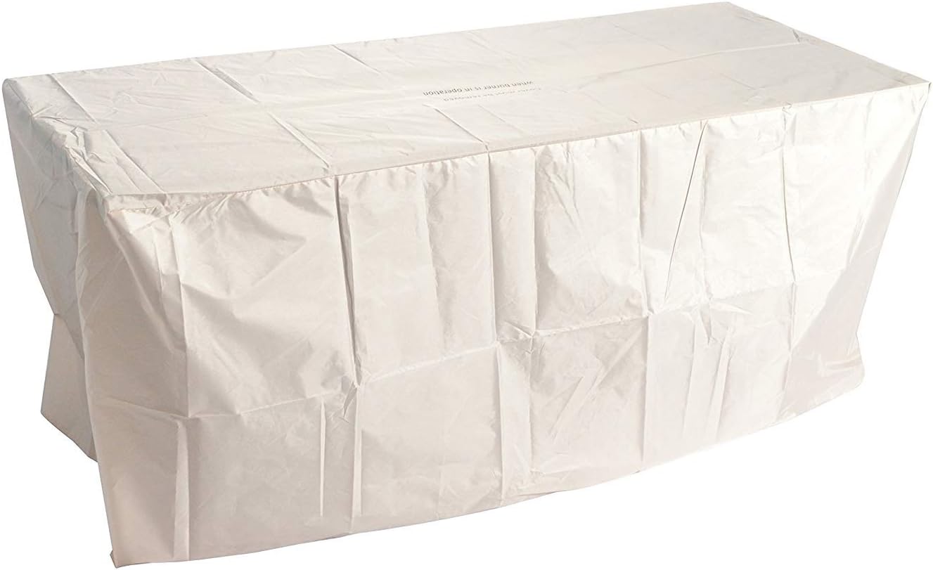 57 in Propane Fire Pit Table, 50000BTU, Retangular Outdoor Gas Fire Pit Table, Firepit Table with Lid & Wind Guard, for Garden Backyard Deck Patio Camping Party