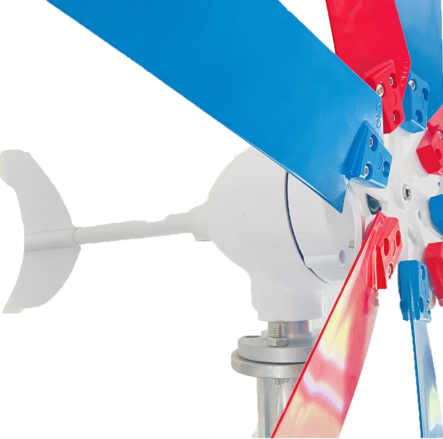 8 Blades Vertical Axis Wind Turbine Generator 3000W 12V 24V 48V Small Windmill Free Energy with Controller IP67 for Home Farm(Low Noise)