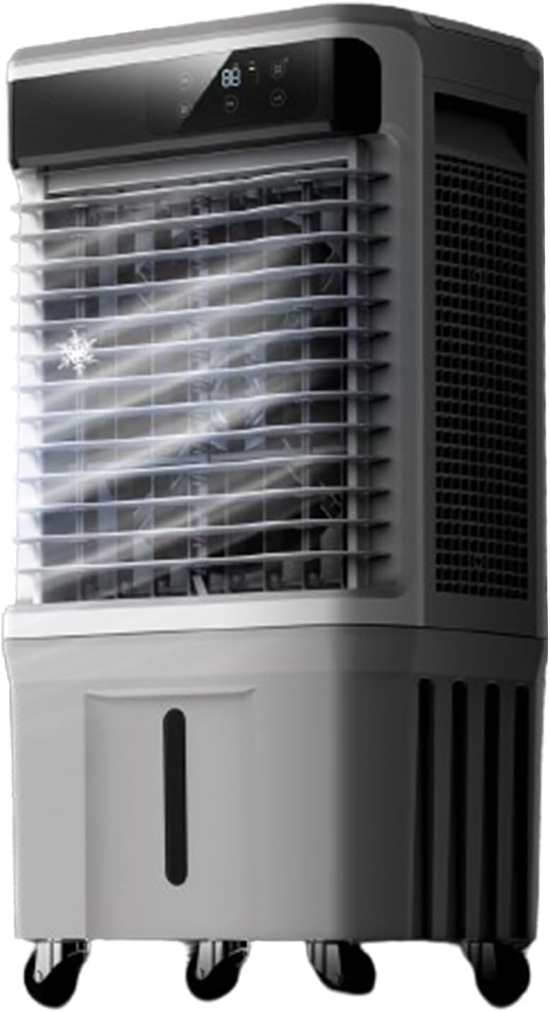 Portable Air Conditioners, Evaporative Air Cooler with Remote and Tank, 3 Wind Speeds Swamp Cooler Fan for Room Office Camping