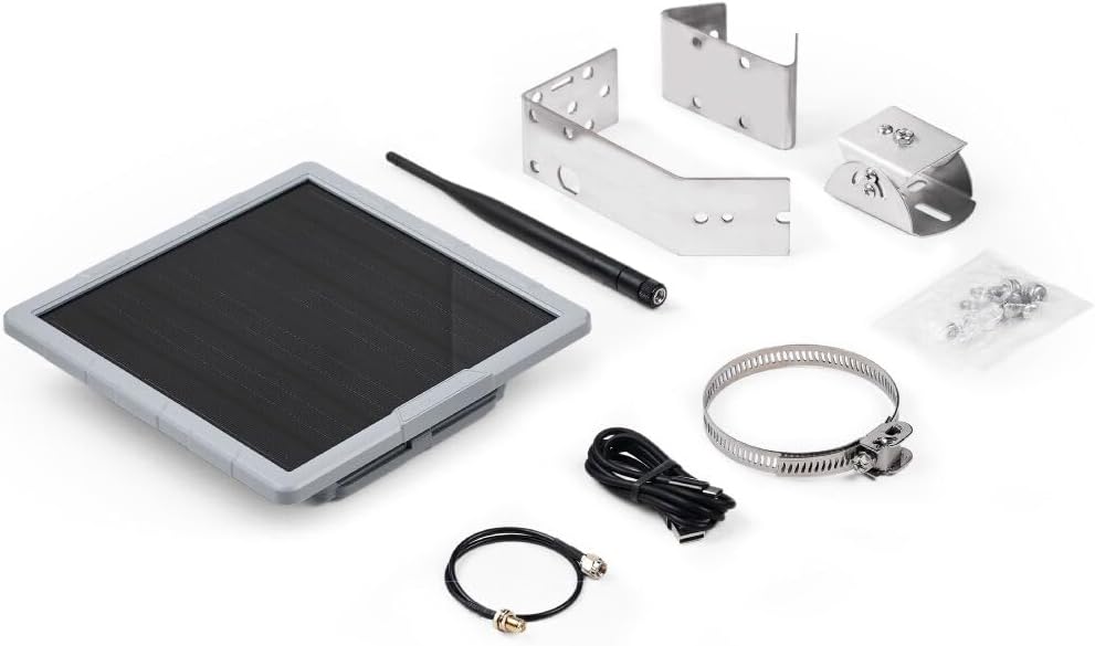 SenseCAP Solar Node P1-Pro – Solar Powered LoRa Meshtastic Node, Outdoor Long Range Wireless Communication & GPS Tracking Device