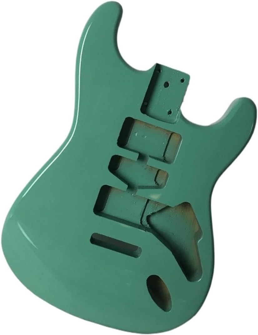 Surf Green Electric Guitar Body Unfinished DIY Guitar Part FOR ST Guitar Body