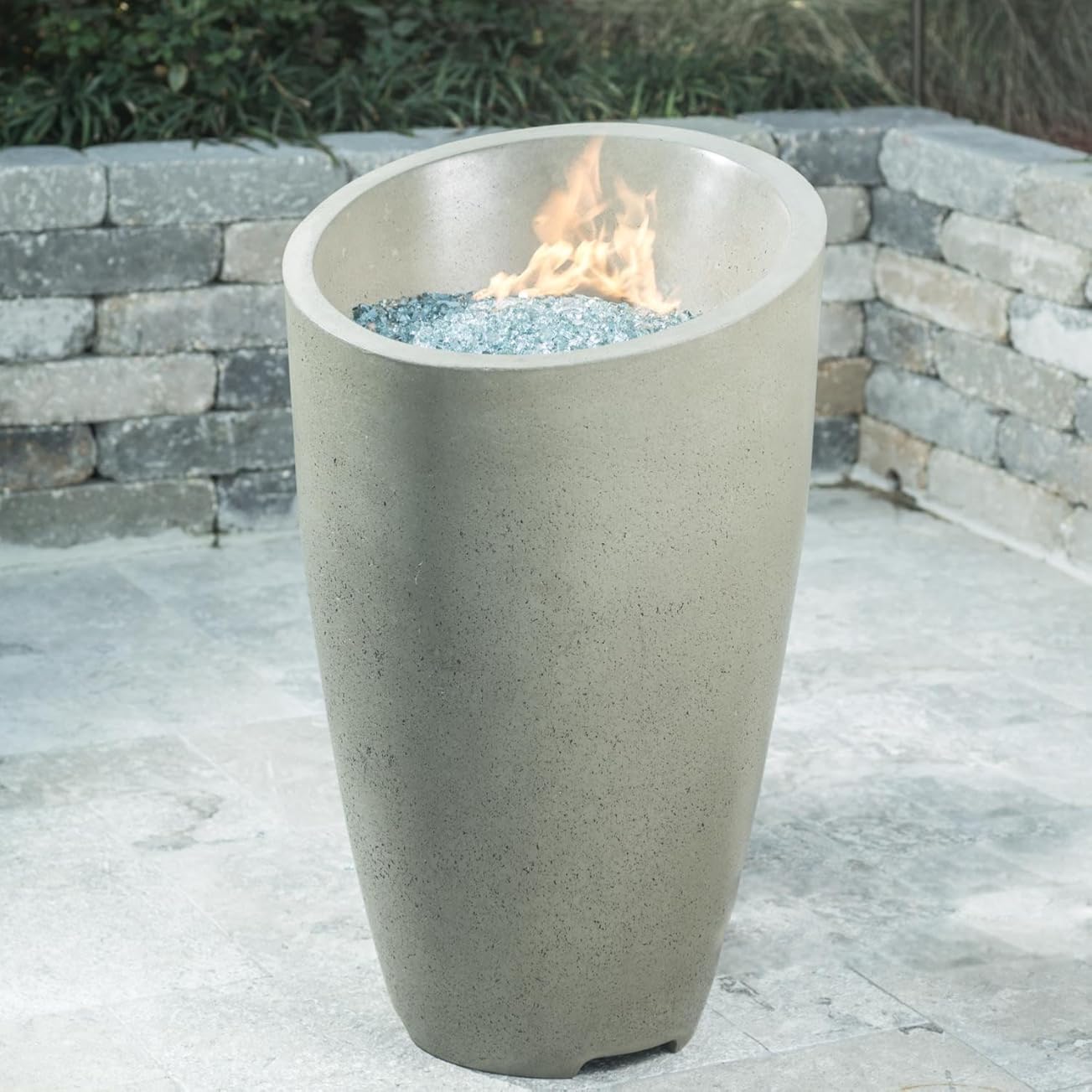 American Fyre Designs Eclipse 23-Inch Propane Gas Fire Urn - Smoke - 520-SM-11-M2PC