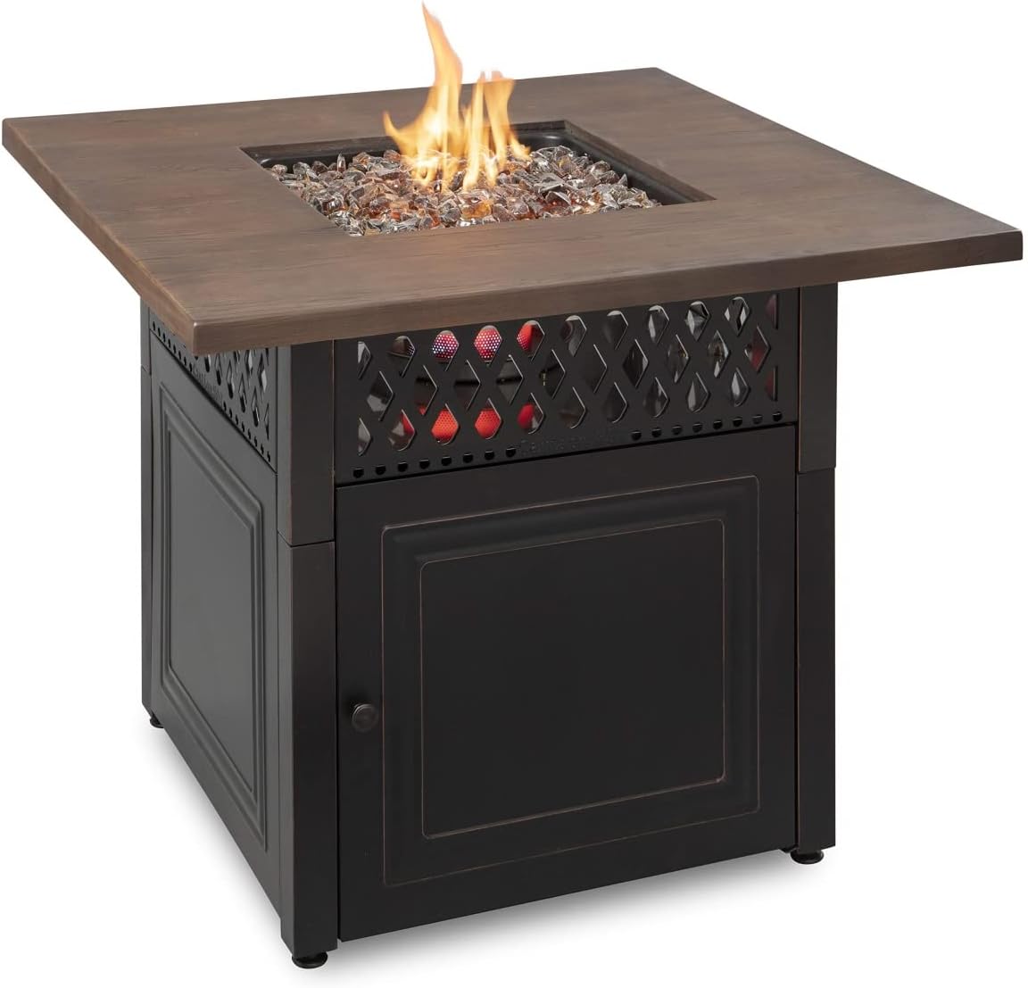 38 in. Sqaure Four Seasons Gas Fire Pit
