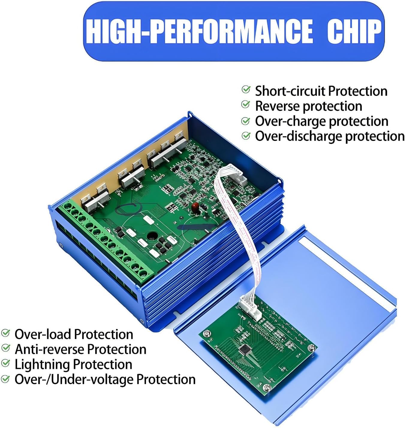Wind Turbine Solar Hybrid MPPT Charge Boost Controller,15000W Wind and Solar Hybrid Charge Controller,with Dump Load,for Home, Boat, Street Light 12V