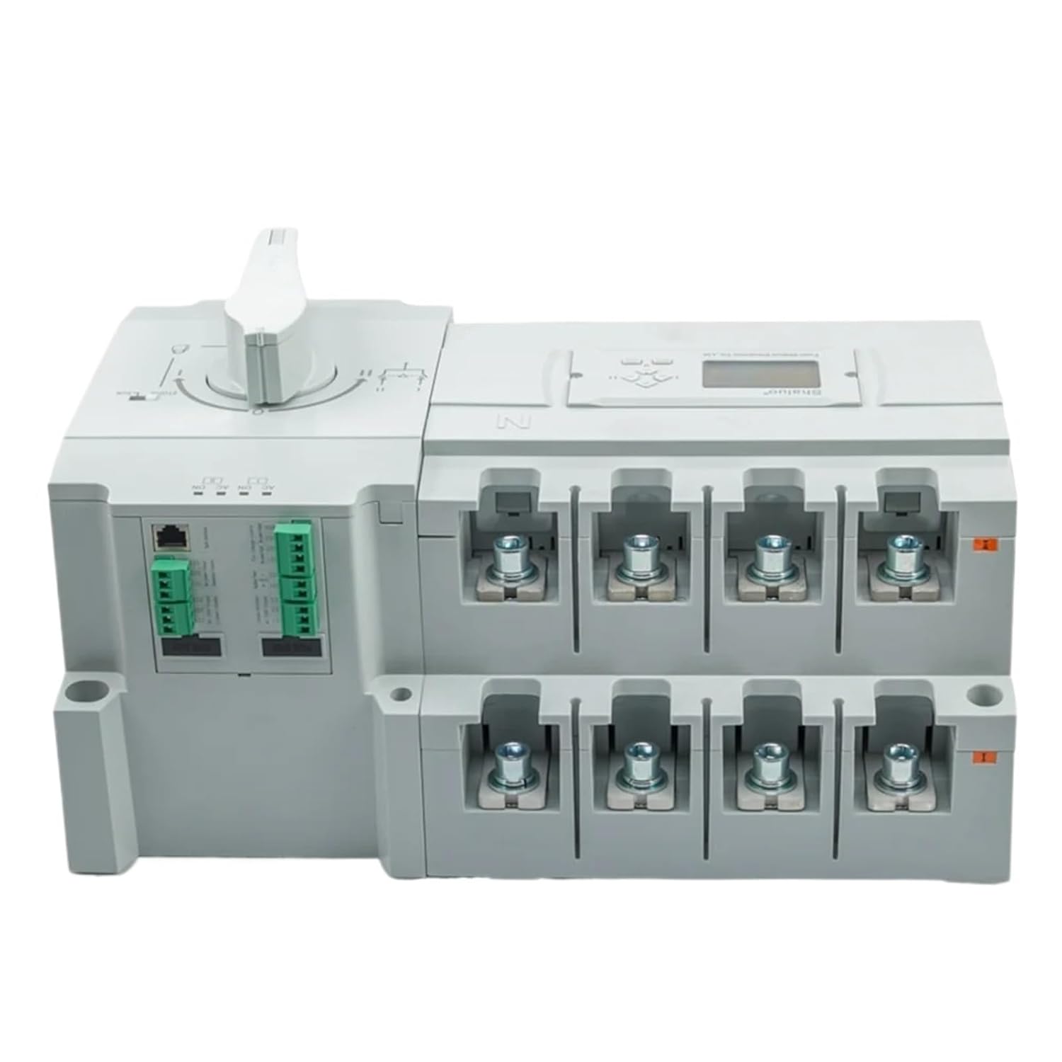DWFSKZKV C Type ATS Dual Power Automatic Transfer Switch AC220V Diesel Generator Controller Auto Changeover Switch Converter (Color : 400A to 630A C Type)