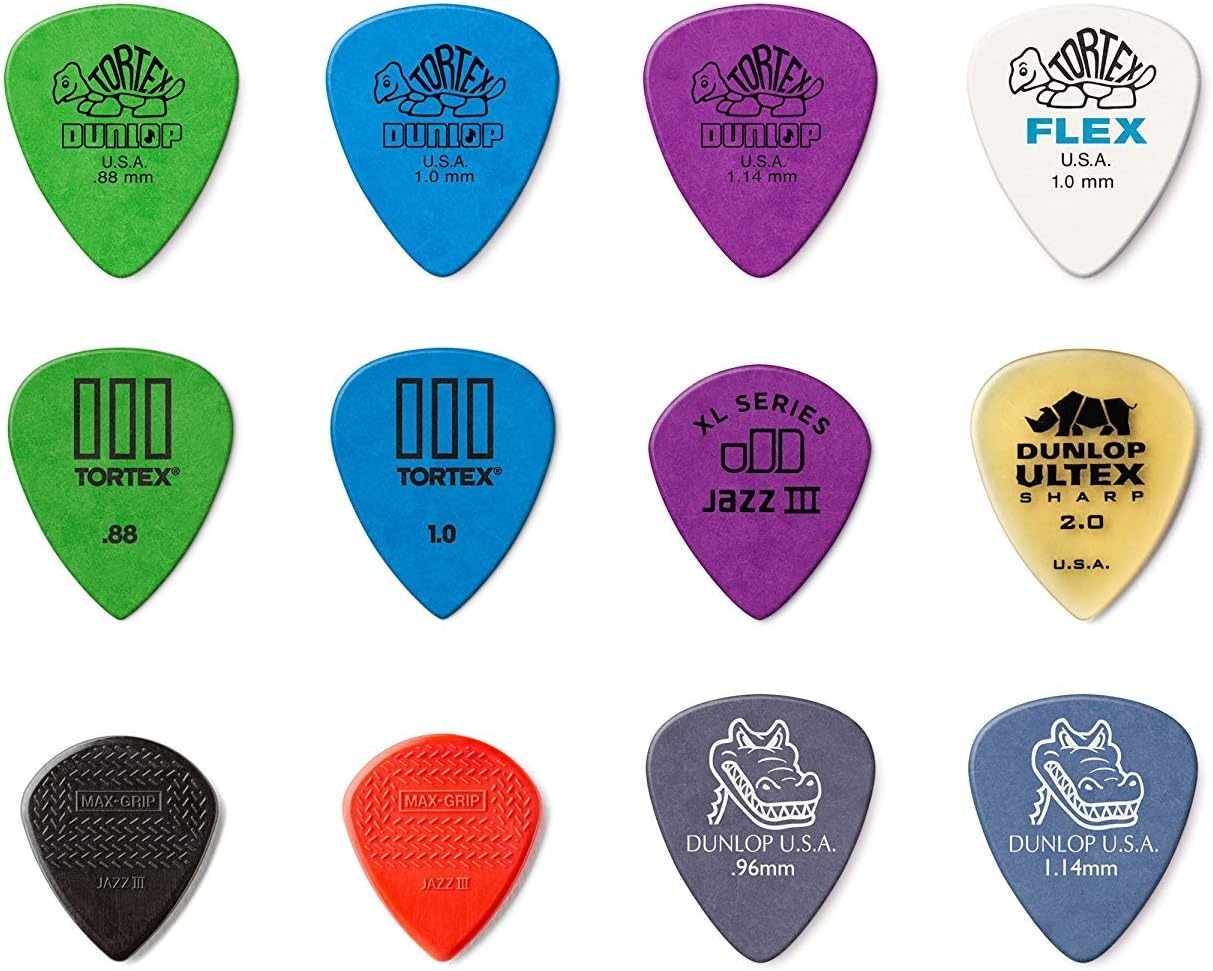 MXR M236 Super Badass Variac Fuzz Distortion Effects Pedal BUNDLE w/ 2 Patch Cables and Dunlop PVP101 Pick Pack