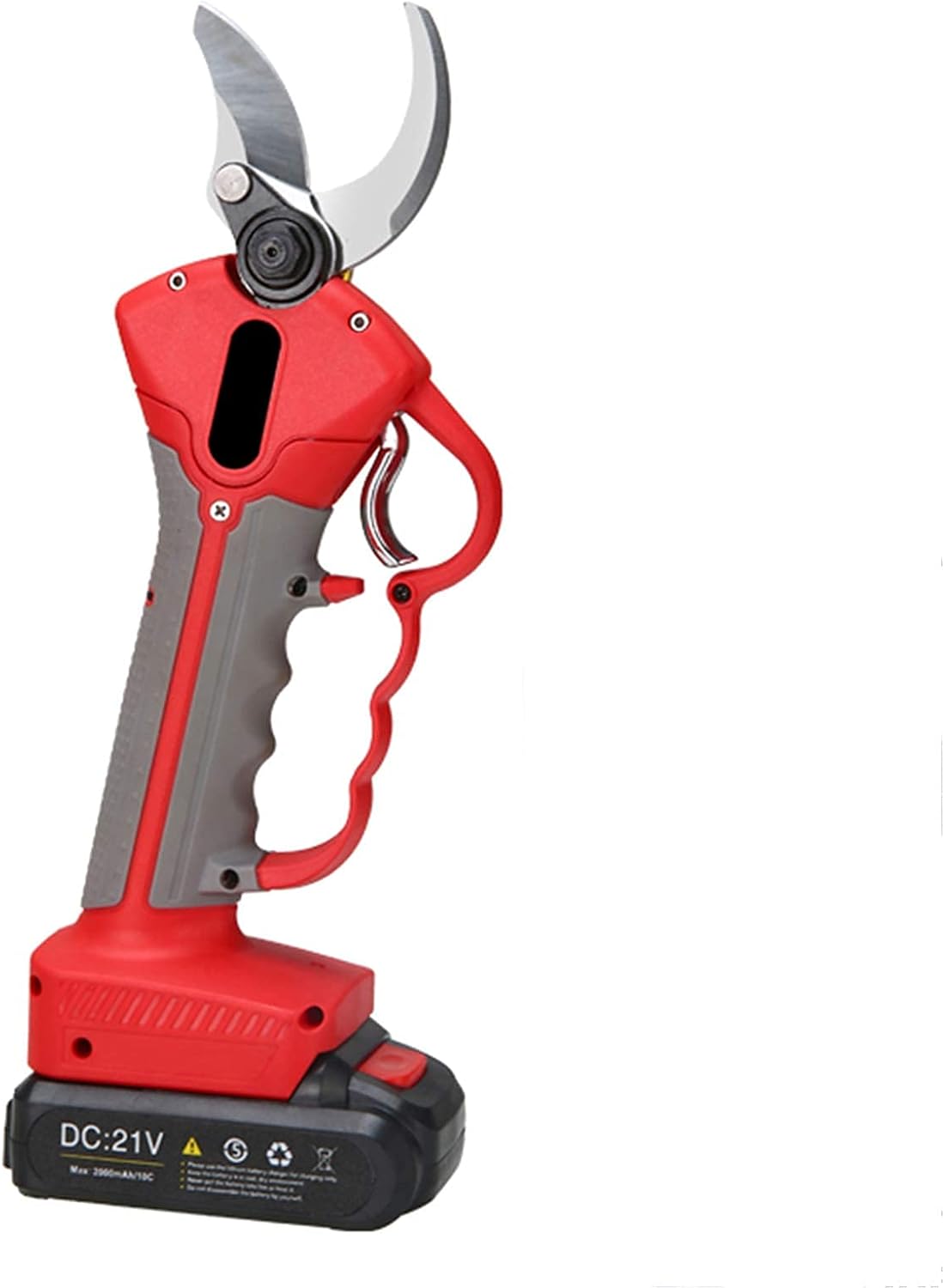 Professional Cordless Electric Pruning Shears with 2 Rechargeable 2Ah Battery Tree Branch Pruner 50Mm Cutting Diameter 6-8 Working Hours