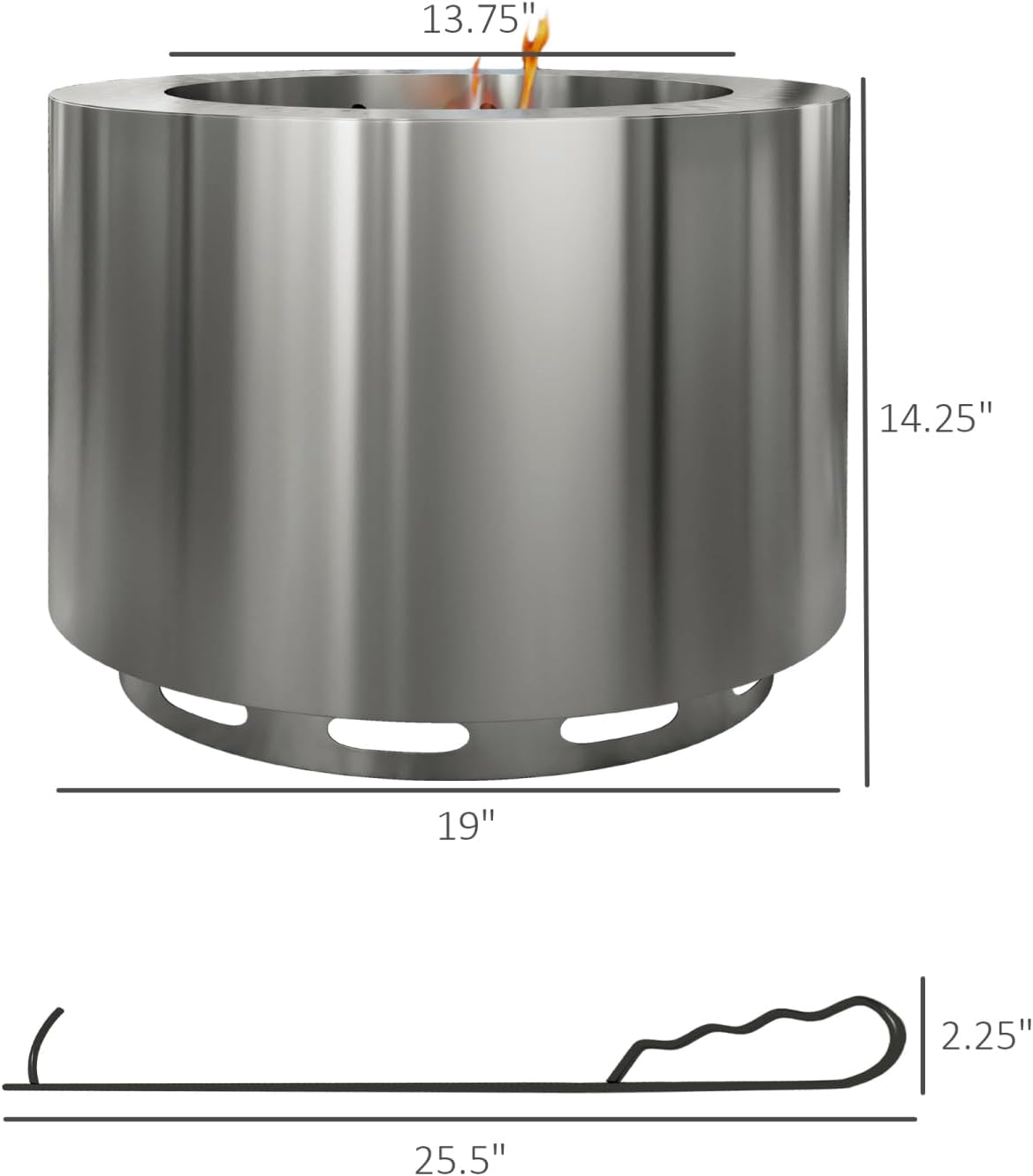 Smokeless Fire Pit, 19
