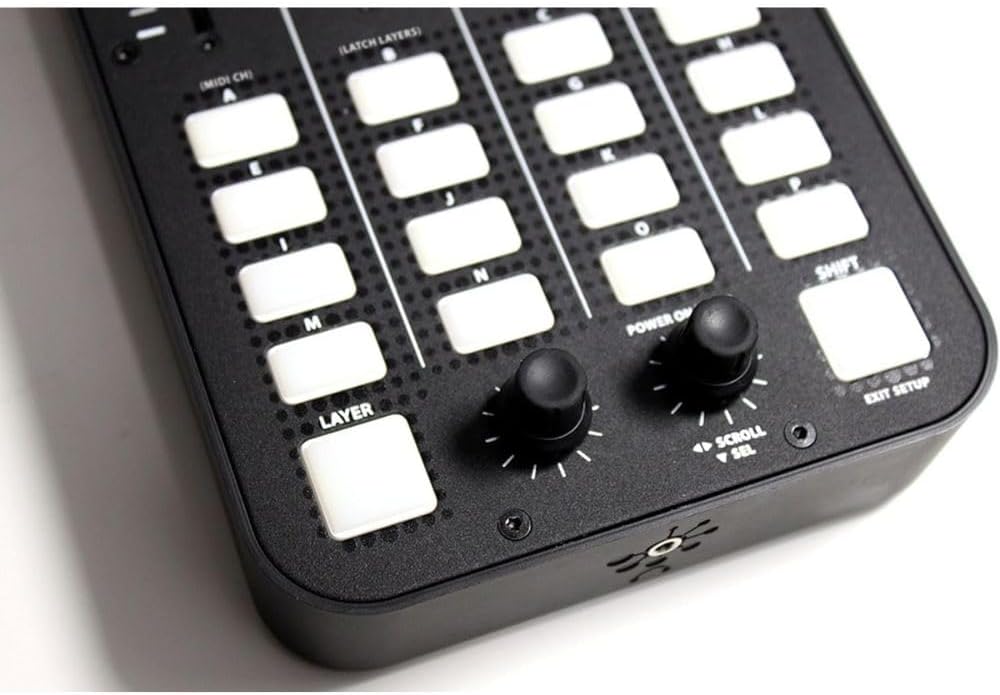 Allen & Heath AH-XONE:K2 XONE:K2 Professional USB DJ MIDI Controller Bundle with Polsen HPC-A30 Closed-Back Studio Monitor Headphones