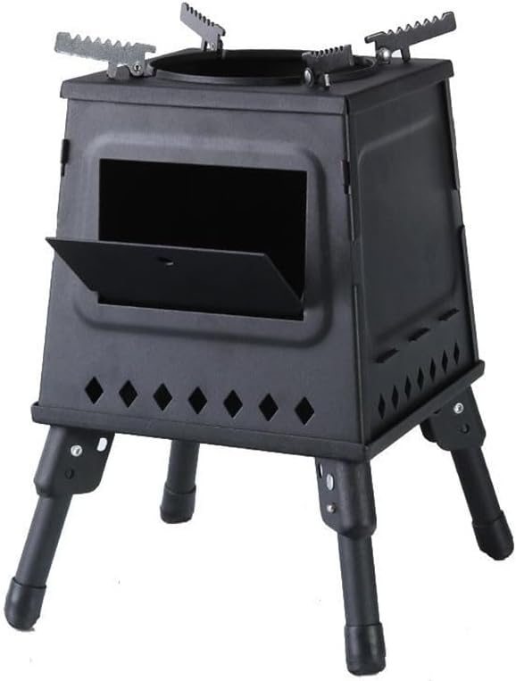 Outdoor Fireplaces Portable Folding Firewood Stove Table for BBQ Picnic Outdoor Camping Card Type Fire Pits