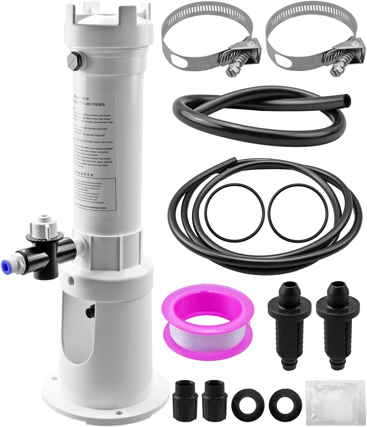 R171016 Pool Chlorinator Compatible with Rainbow 300 Automatic Chlorine/Bromine Offline Pool Spa Feeder, with Optimized Control Valve and Base