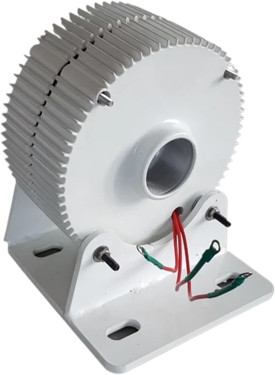 Wind Turbines, 400W AC nerator PMG 0.4KW 12V 24V 48V Permanent Magnet Three Phase Alternator for Wind Turbine(WB,Double Shaft_48V)