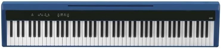 LANDTOM Intelligent 88-Key Heavy Hammer Amoy Series Digital Piano A100 Portable Electric Piano for Children Beginners and Professionals to Play Home and Outdoors (Piano, Blue)