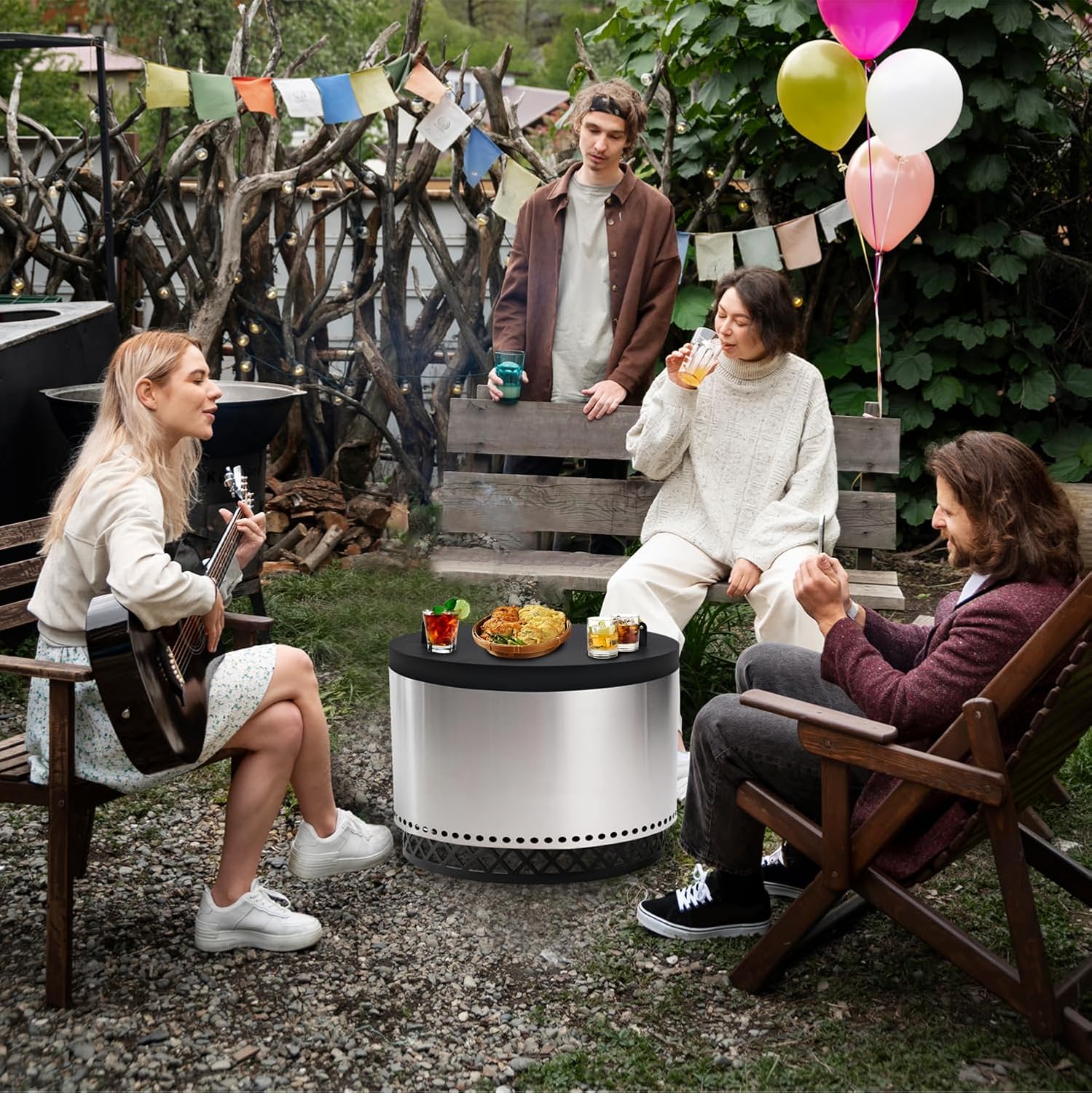 FEBTECH - Smokeless Fire Pit Accessories Combo – 23