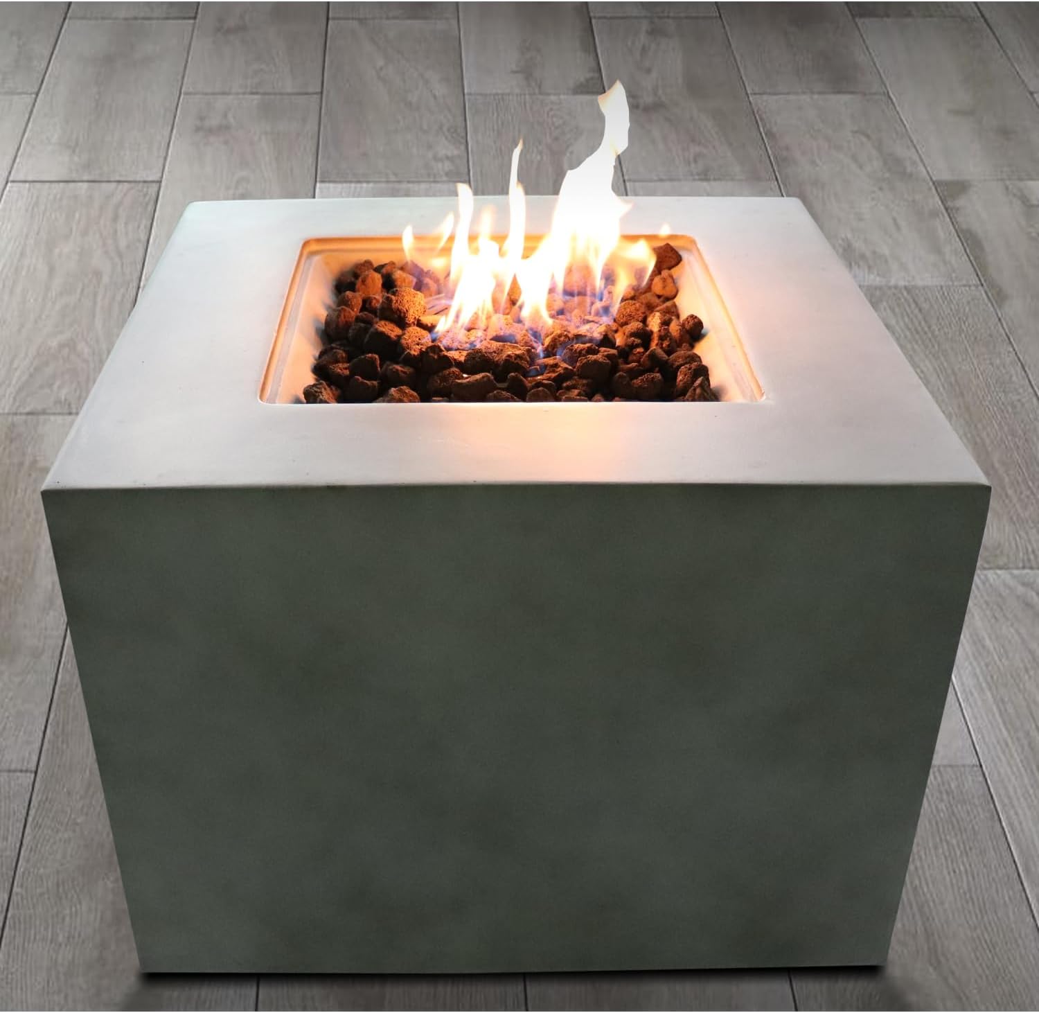 24'' H x 30'' W Concrete Outdoor Fire Pit