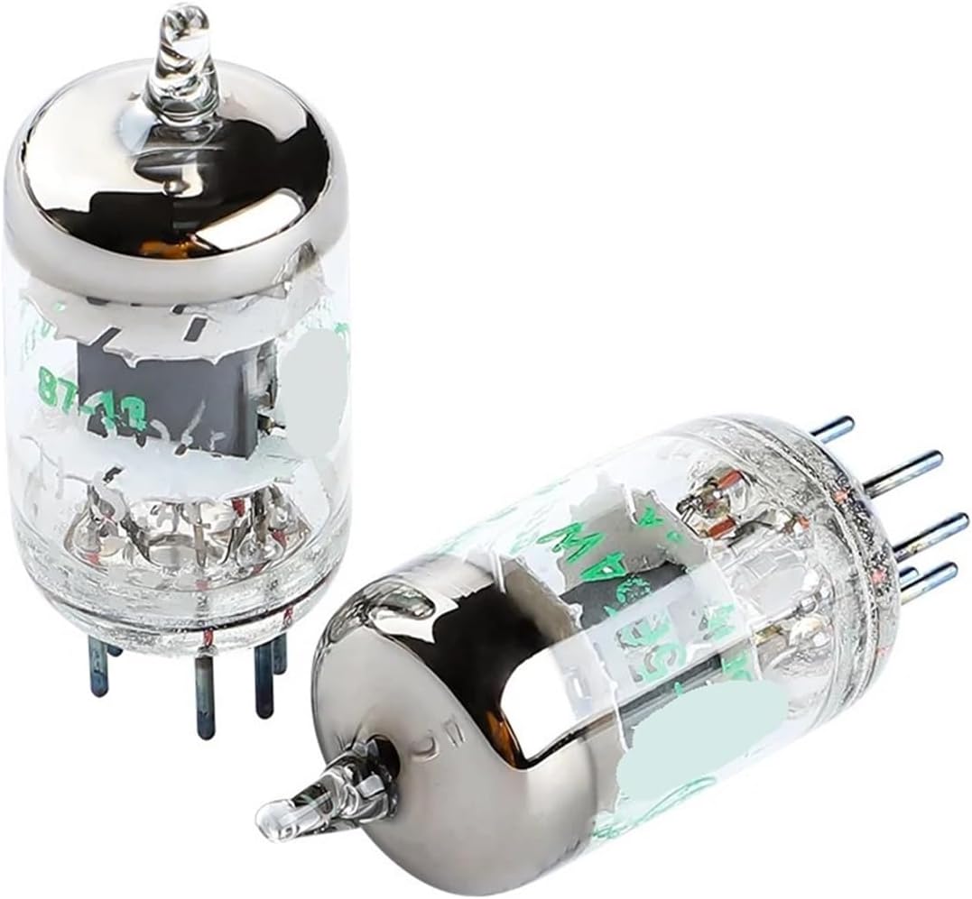 2-Pack 5654W Vacuum Tube Vacuum Tube Upgrade Version Suitable for 6J1 6m1 6AK5 6J1P EF95 Matching Amplifier Audio