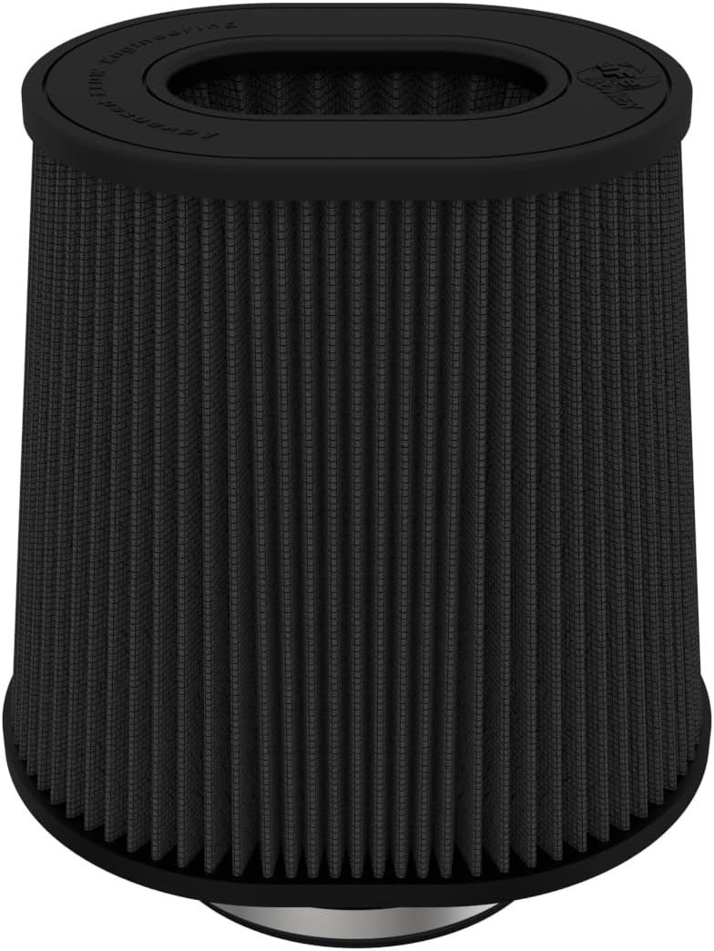 aFe POWER Magnum FORCE Intake Replacement Air Filter w/Pro 5R Oiled Media - Black, 5.50
