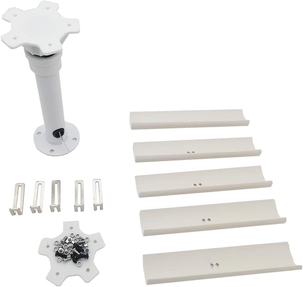 5-Blade Wind Turbine Model Three-Phase Permanent Magnet Brushless Generator 35W Portable Outdoor Vertical Generator Low Speed Windmill Outdoor Windmill