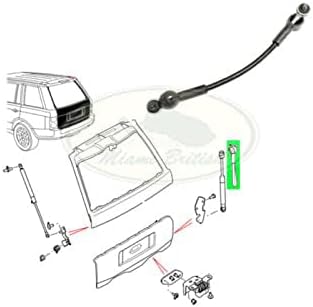 Tail GATE Cable Strap Right Range 10-12 LR038048 OEM