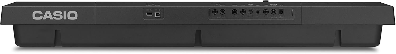 Casio CT-X5000 61-Key Keyboard Bundle with Adjustable Stand, Bench, Sustain Pedal, Online Lessons, Austin Bazaar Instructional DVD, and Polishing Cloth